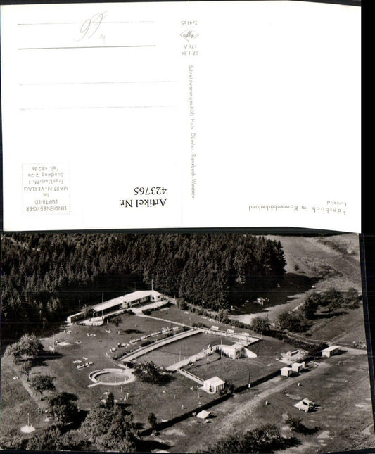 423765,Ransbach im Kannenbäckerland Freibad Fliegeraufnahme