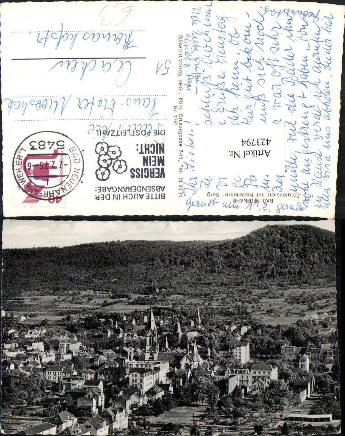 423794,Bad Neuenahr Totale m. Neuenahrer Berg