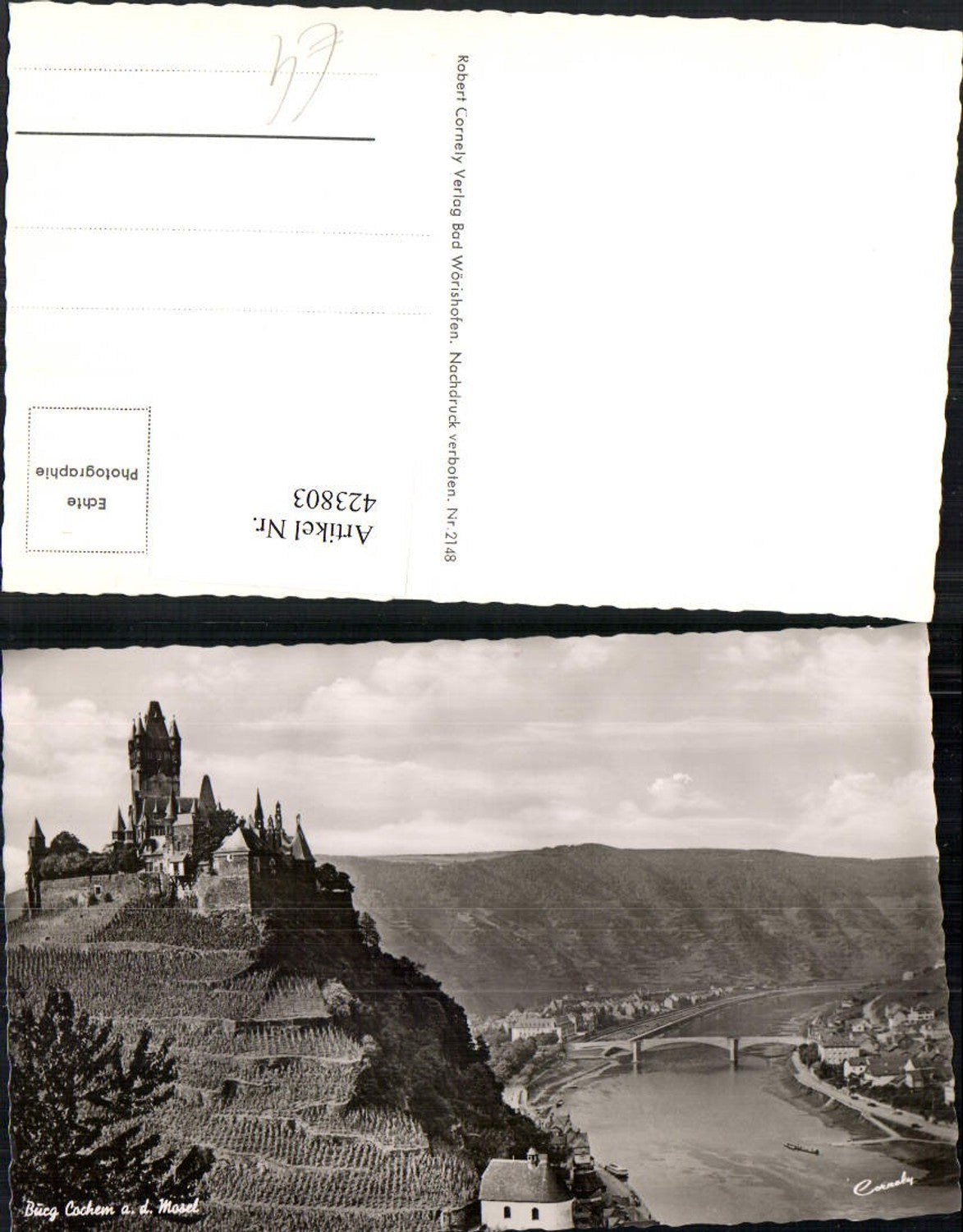 423803,Burg Cochem an d. Mosel