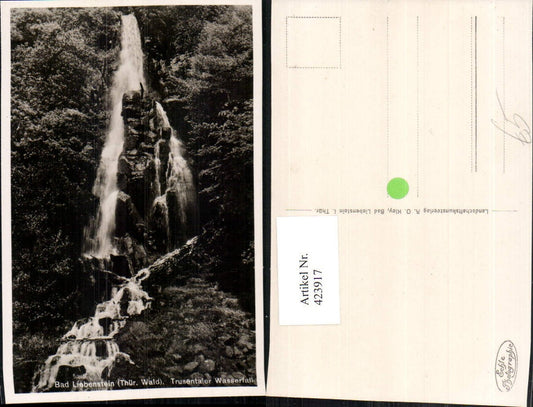 423917, Bad Liebenstein Trusentaler Waterfall