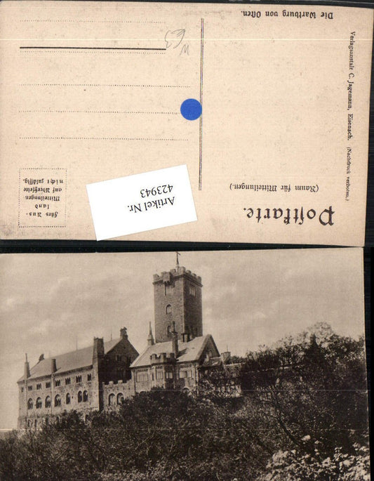 423943, Eisenach Wartburg Castle