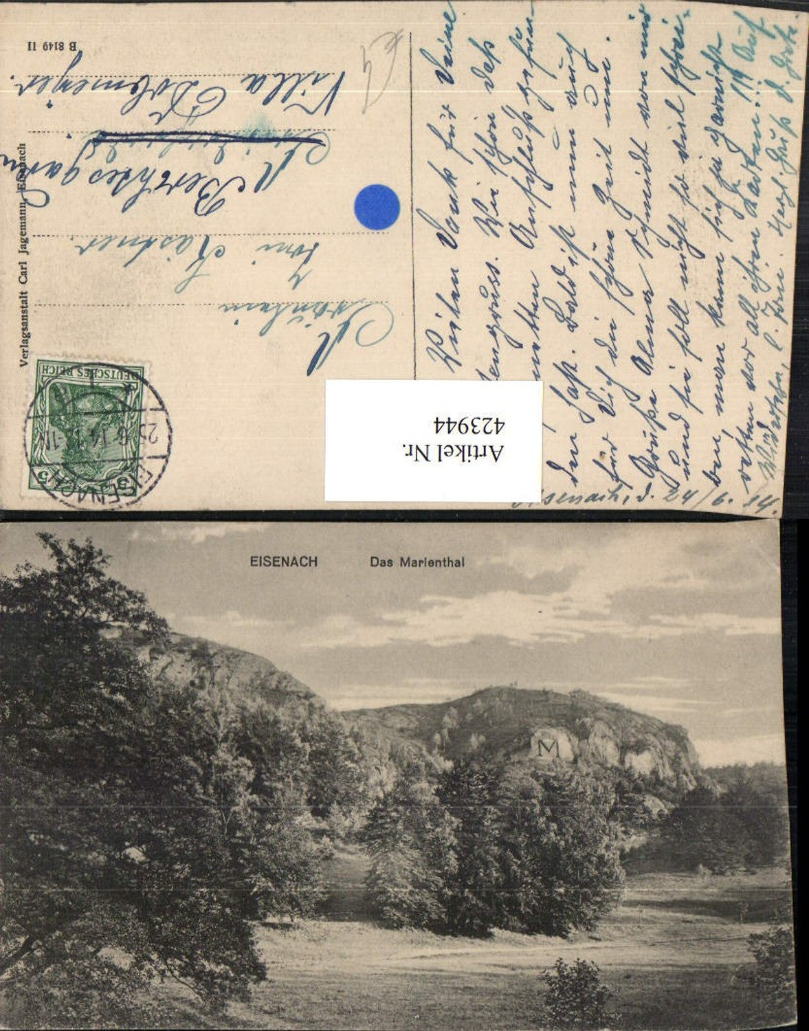 423944,Eisenach Marienthal Landschaft