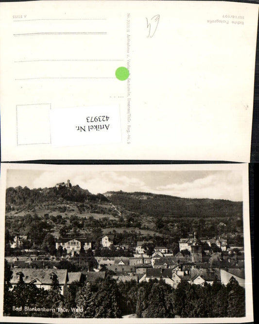 423973,Bad Blankenburg Totale