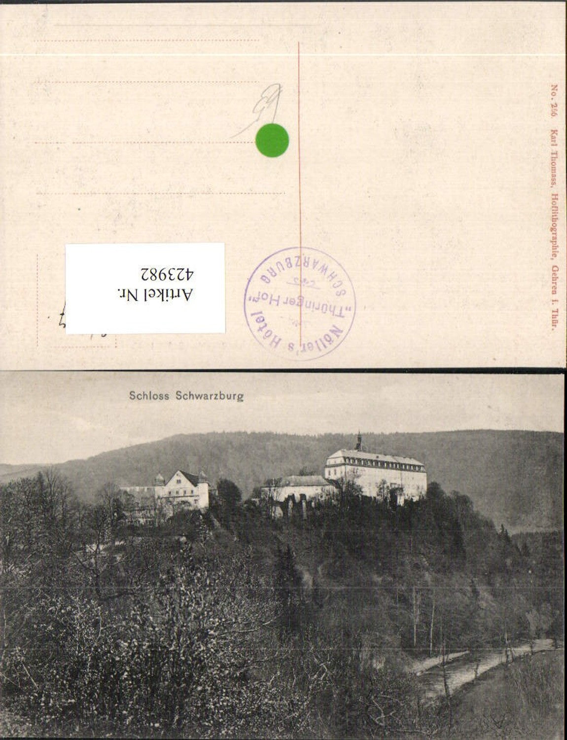 423982,Schloss Schwarzburg