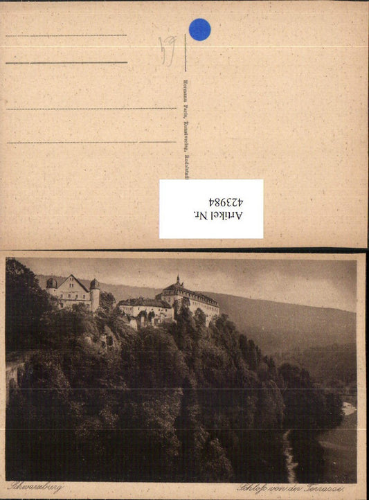 423984,Schwarzburg Schloss von der Terrasse