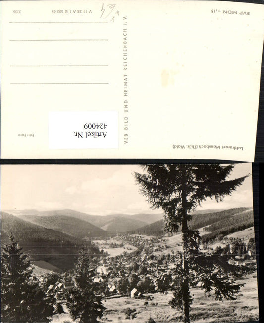 424009, Manebach near Ilmenau Totale pub VEB