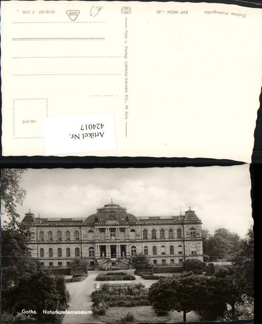 424017,Gotha Naturkundemuseum Museum