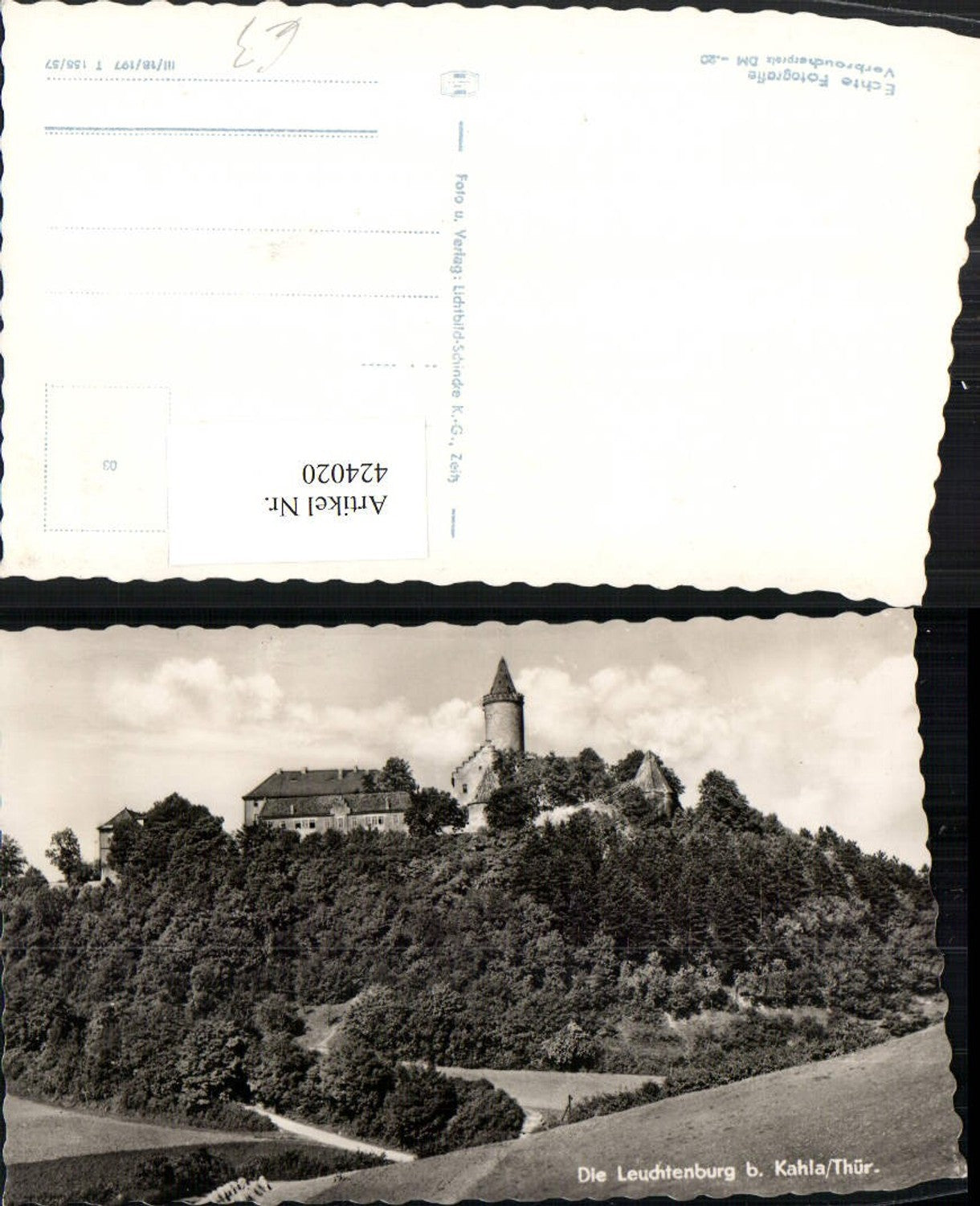 424020, Leuchtenburg Castle near Kahla
