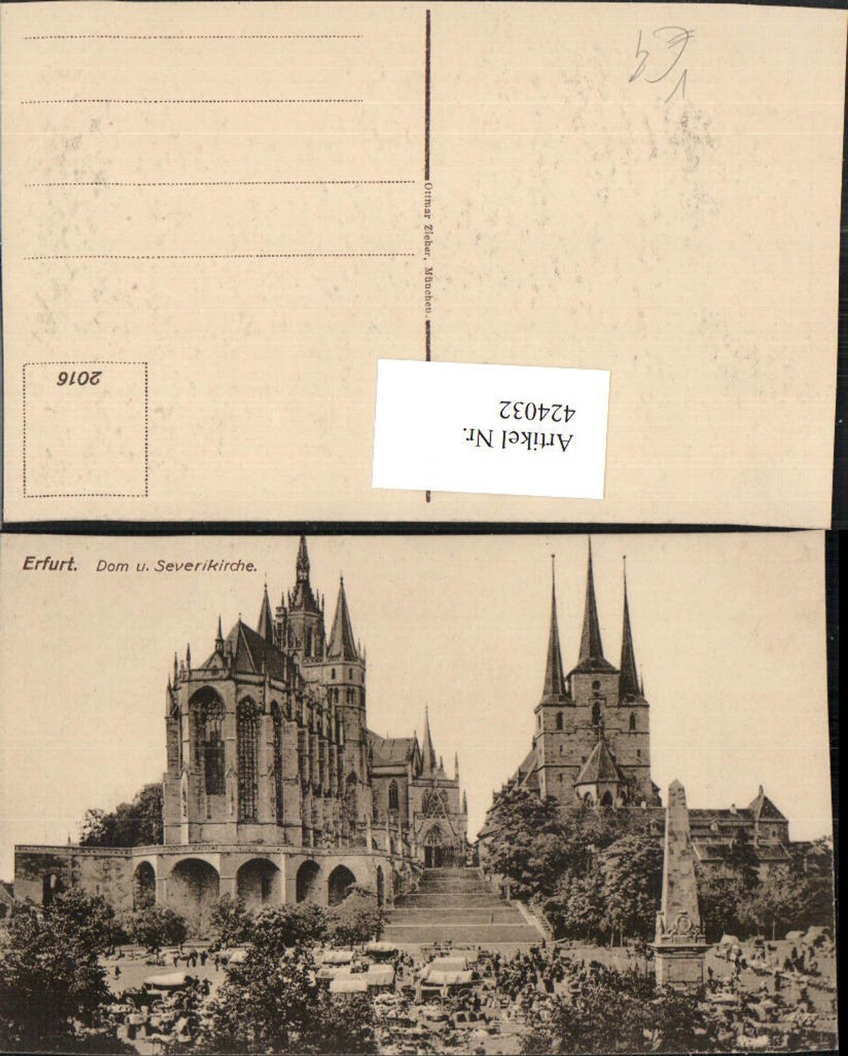424032, Erfurt Cathedral and St. Severus Church, Ottmar Zieher 2016