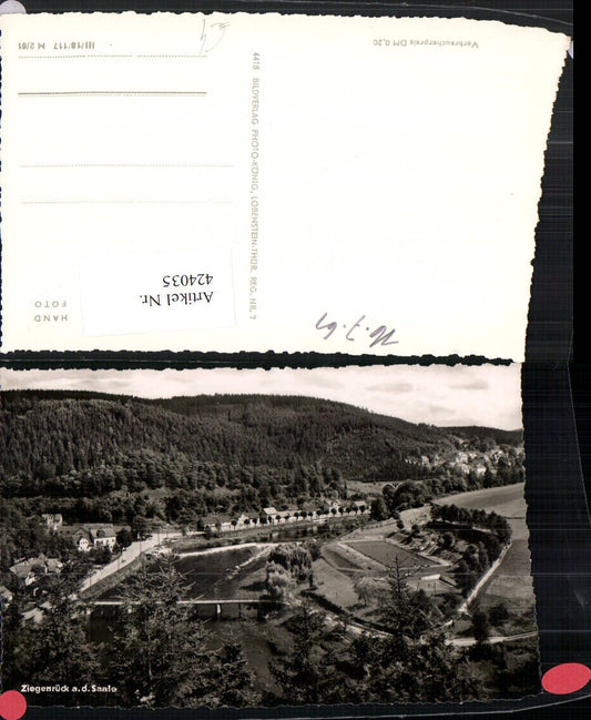 424035,Ziegenrück an d. Saale Teilansicht