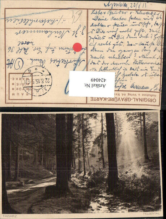 424049,Tabarz Felsental Wald Partie