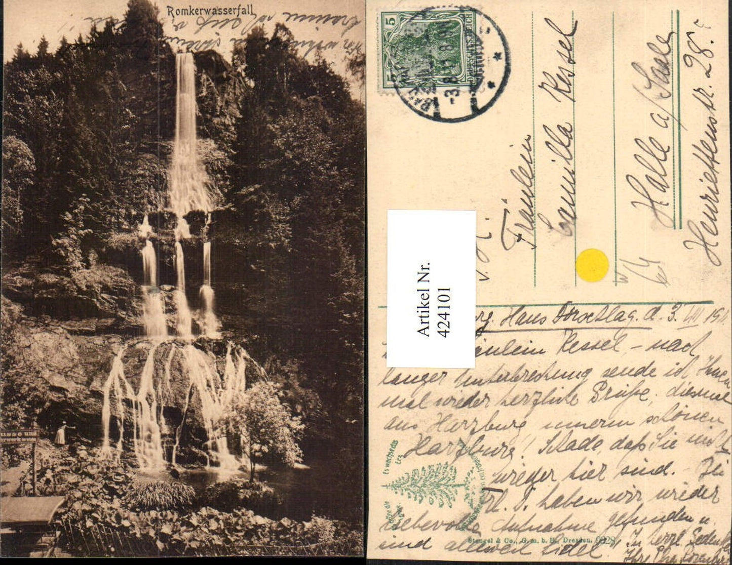 424101,Romkerwasserfall Wasserfall b. Romkerhall