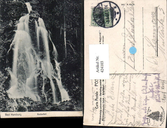 424103,Bad Harzburg Radaufall Wasserfall