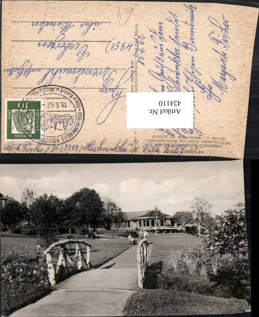 424110,Hahnenklee-Bockswiese im Oberharz Wandelhalle m. Kurteich