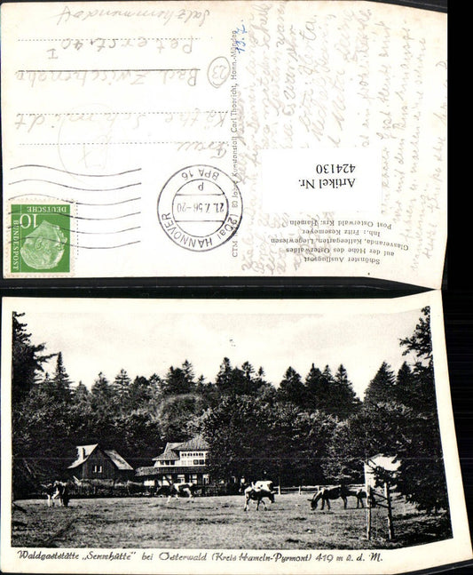 424130,Waldgaststätte Sennhütte b. Osterwald