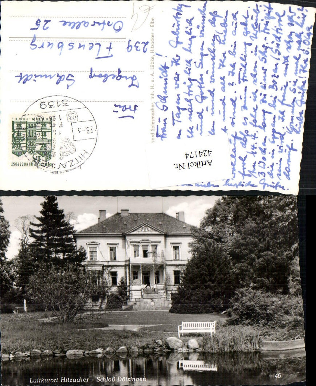 424174,Hitzacker an d. Elbe Schloss Dötzingen