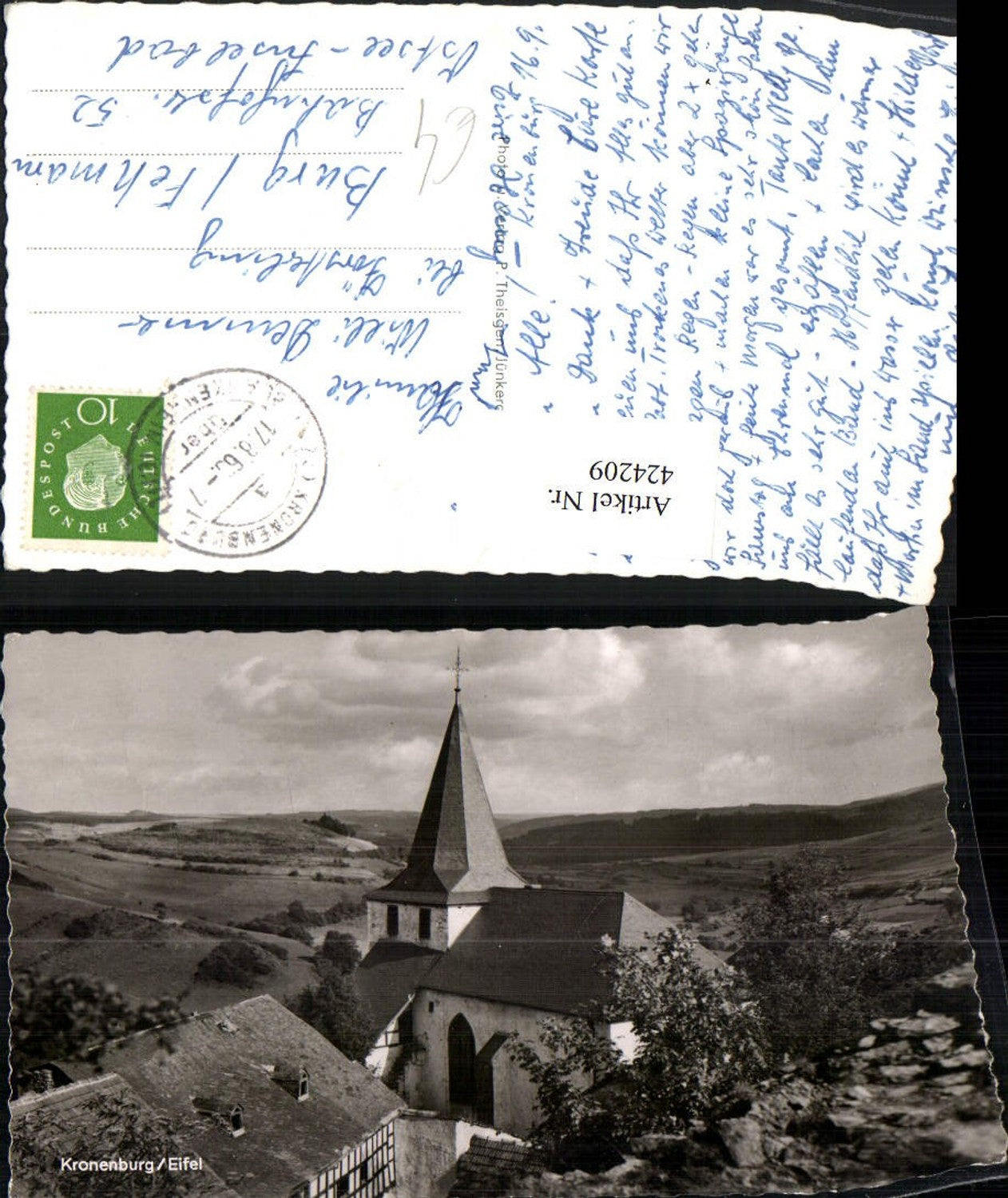 424209,Kronenburg in d. Eifel Kirche