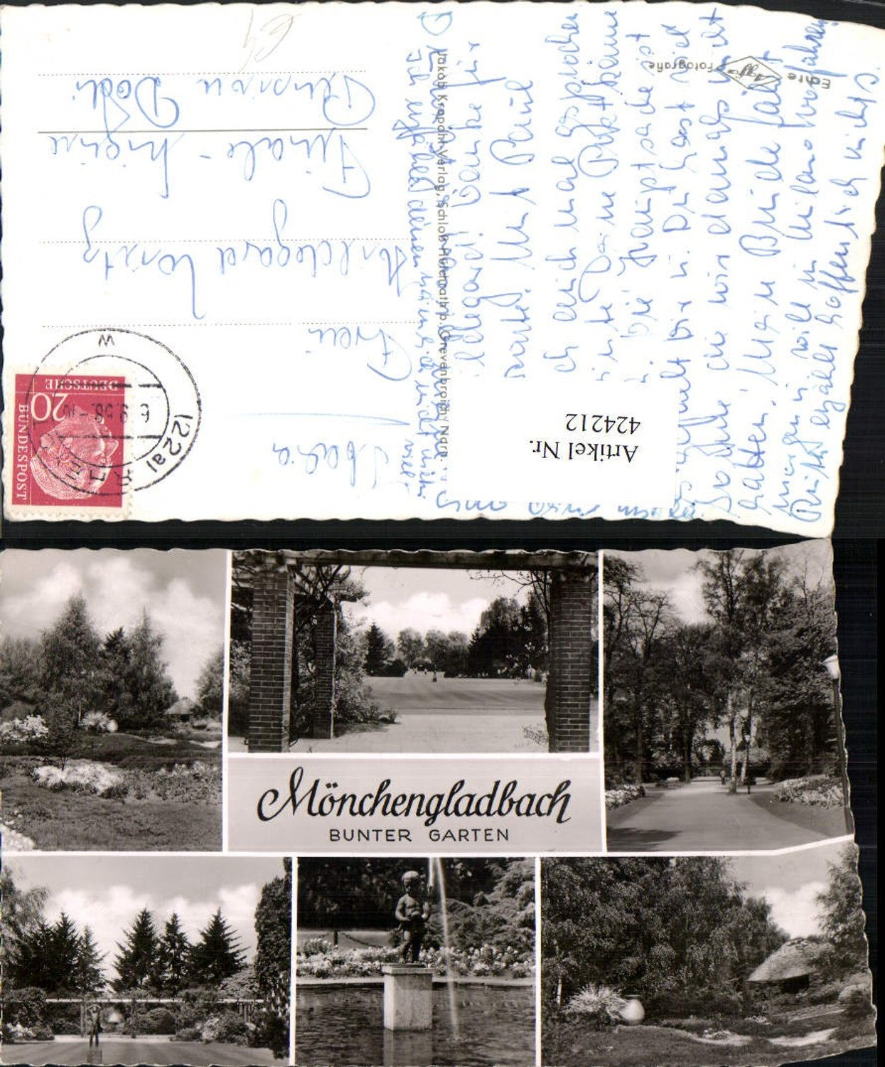 424212,Mönchengladbach Bunter Garten Mehrbildkarte