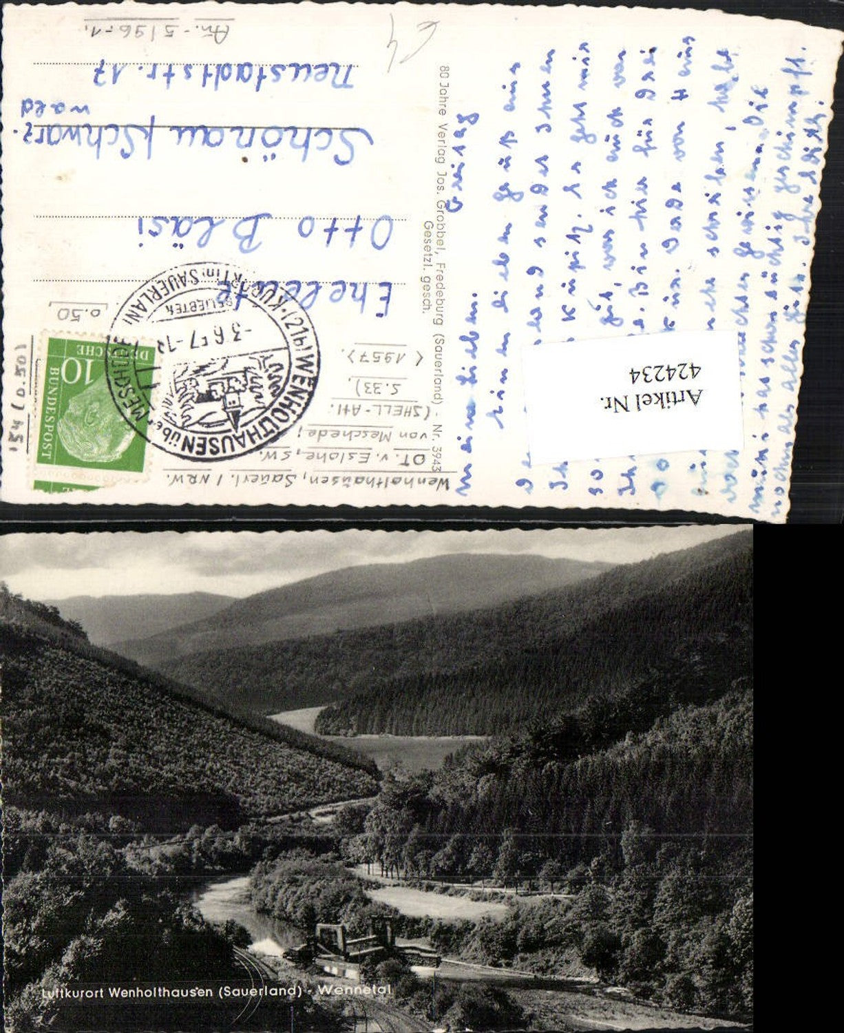 424234,Wenholthausen im Sauerland Wennetal Landschaft