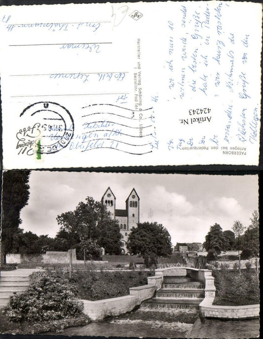 424243,Paderborn Anlagen bei den Paderquellen Kirche