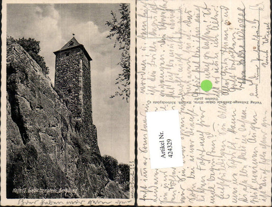 424329,Halle an d. Saale Giebichenstein Bergfried Turm