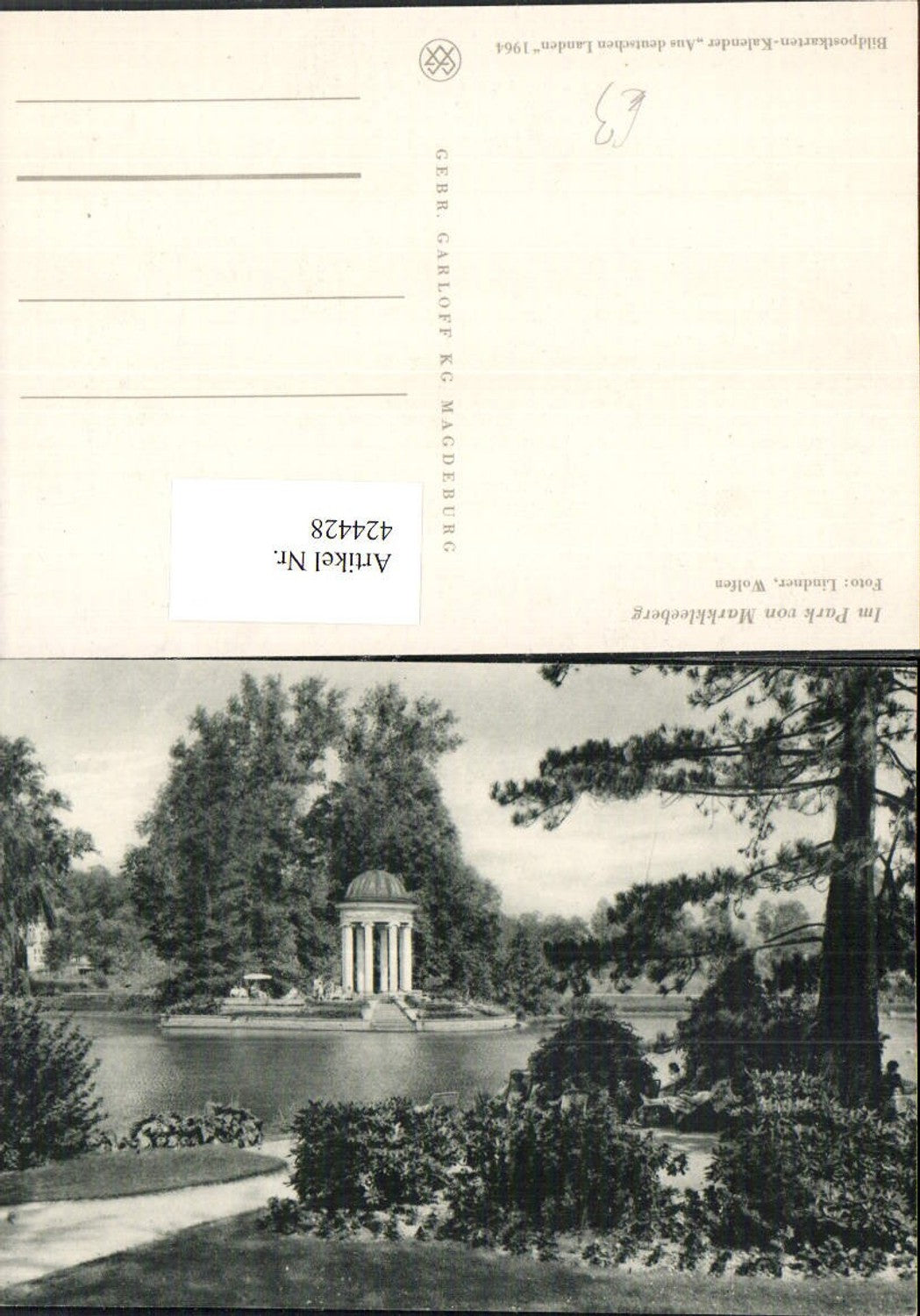 424428,Markkleeberg Park Partie Temple