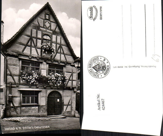 424467, Marbach am Neckar Schiller's Birthplace