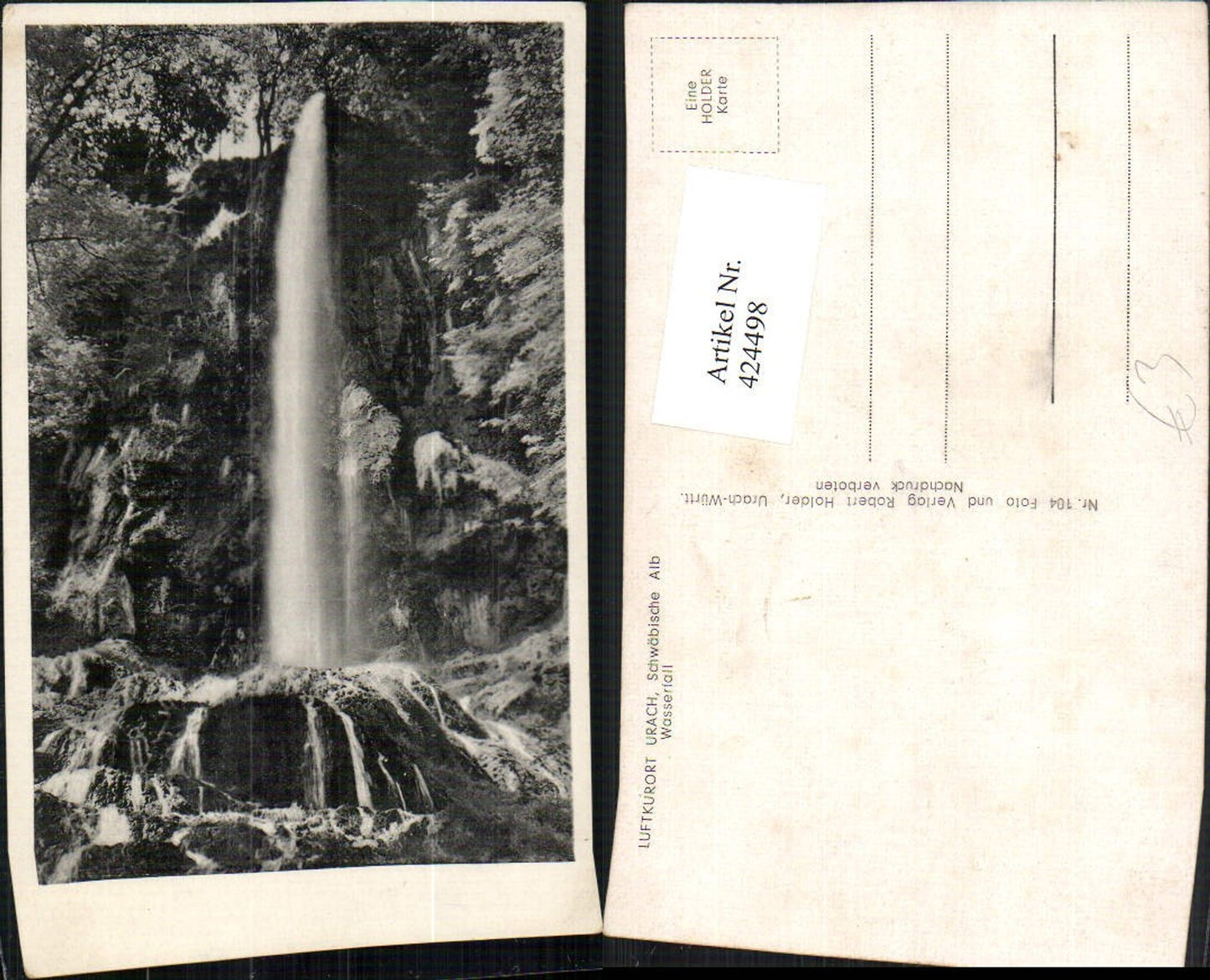424498,Urach Schwäbische Alb Wasserfall