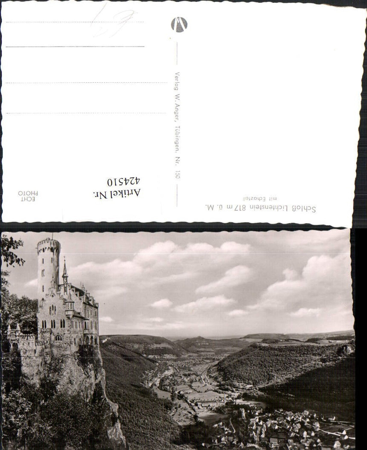 424510, Lichtenstein Castle near Honau in the Echaz Valley