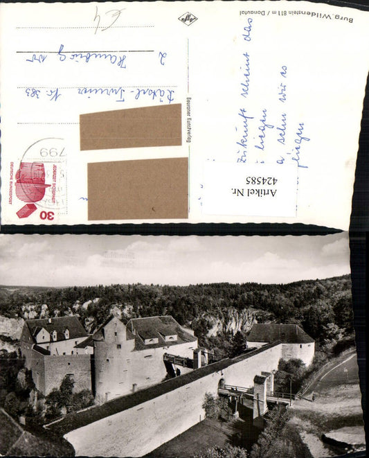 424585, Wildenstein Castle in the Danube Valley near Leibertingen