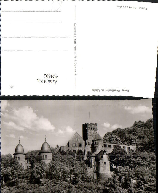 424602, Wertheim Castle on the Main
