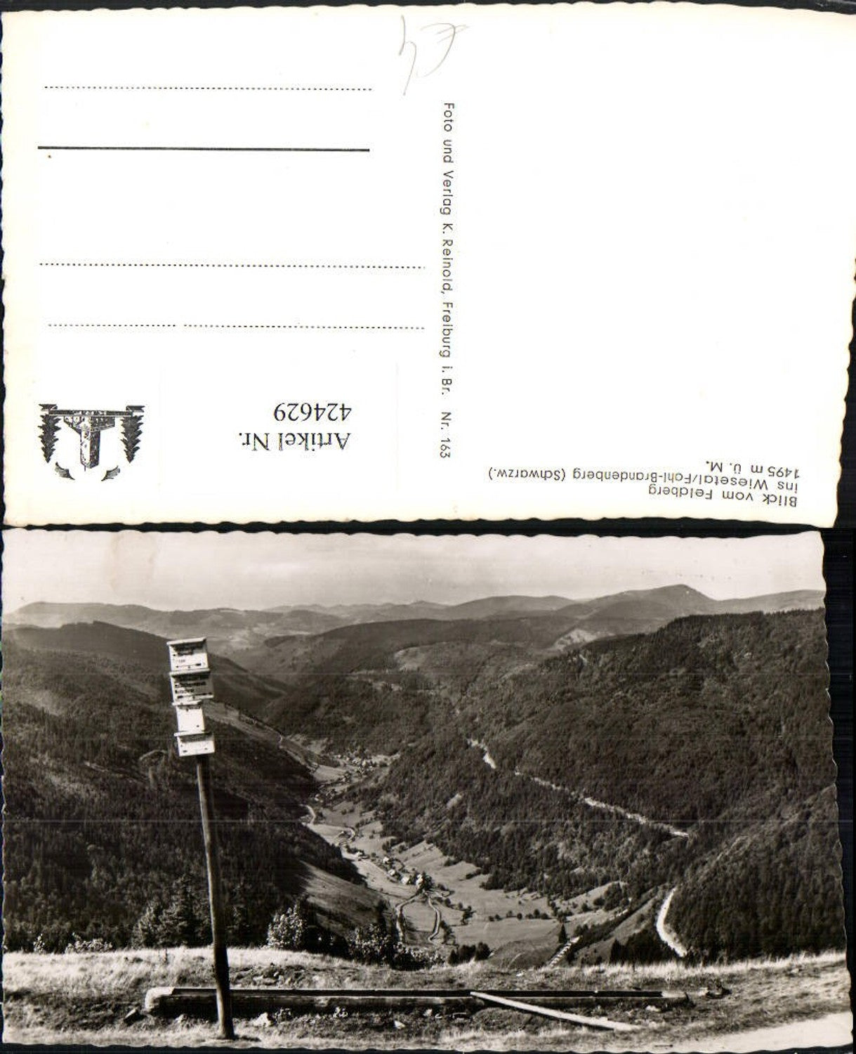 424629,Blick vom Feldberg ins Wiesetal Fahl-Brandenberg