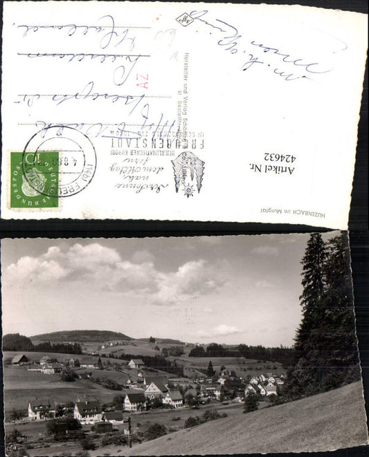 424632, Huzenbach im Murgtal near Baiersbronn, partial view