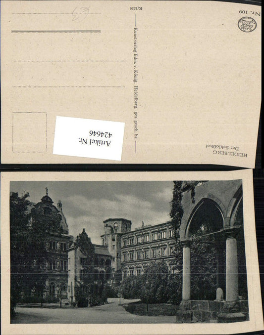 424646,Heidelberg Schloss Schlosshof