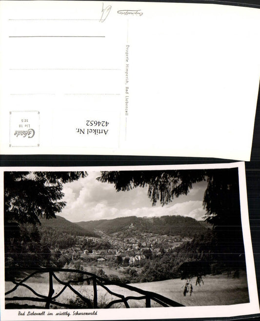 424652, Bad Liebenzell in the Black Forest (Total)