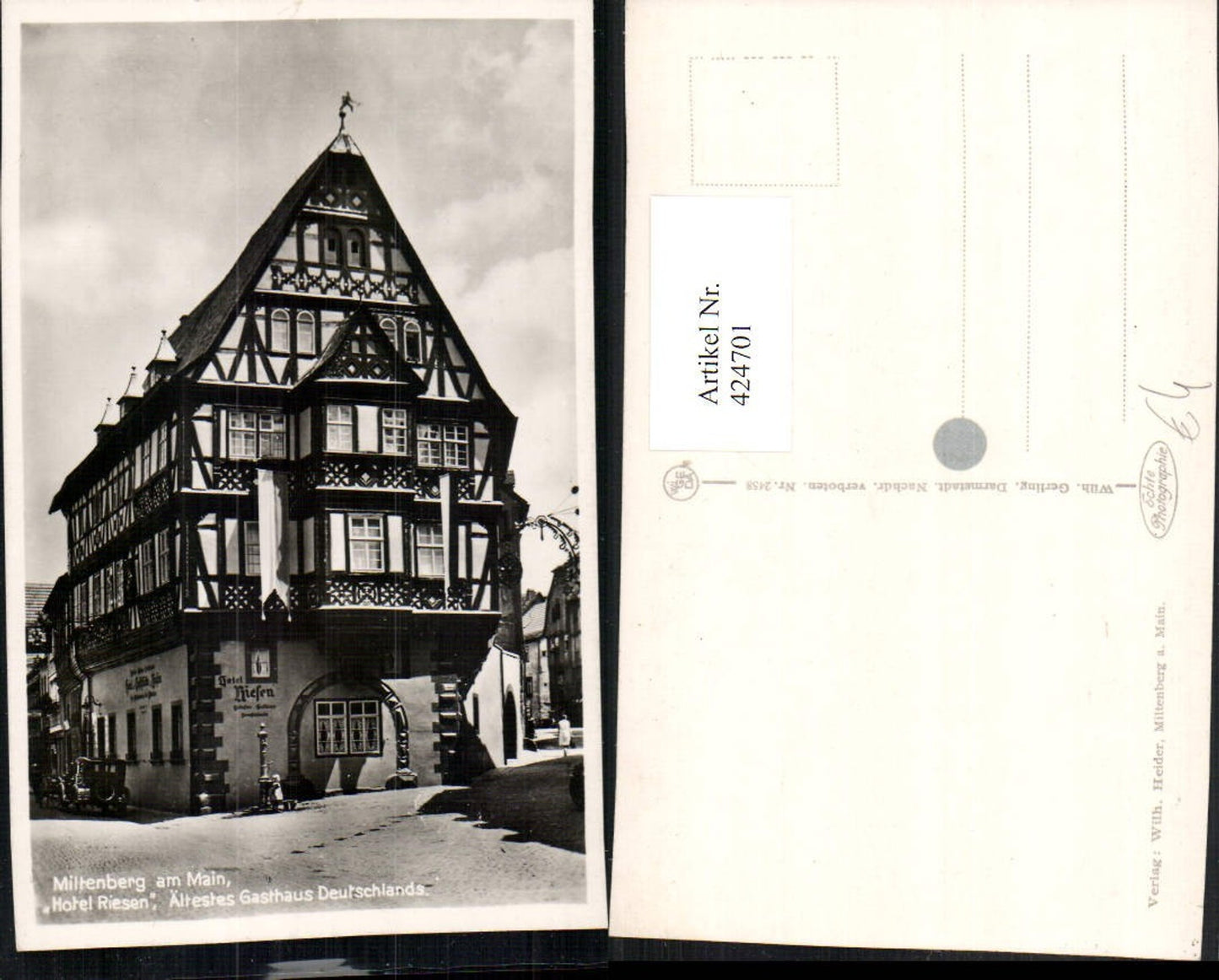 424701,Miltenberg am Main Hotel Riesen