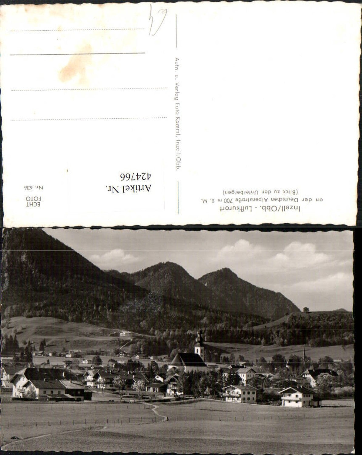 424766,Inzell Totale m. Unterbergen
