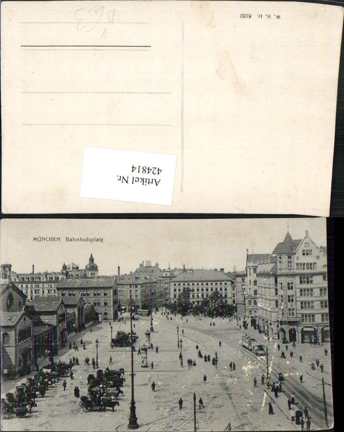 424814, Munich Bahnhofsplatz Platz pub WHD 8132