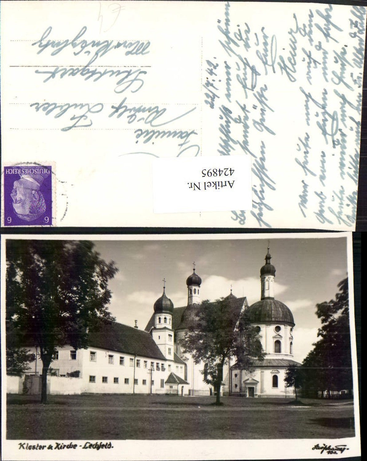 424895,Kloster u. Kirche Lechfeld b. Klosterlechfeld