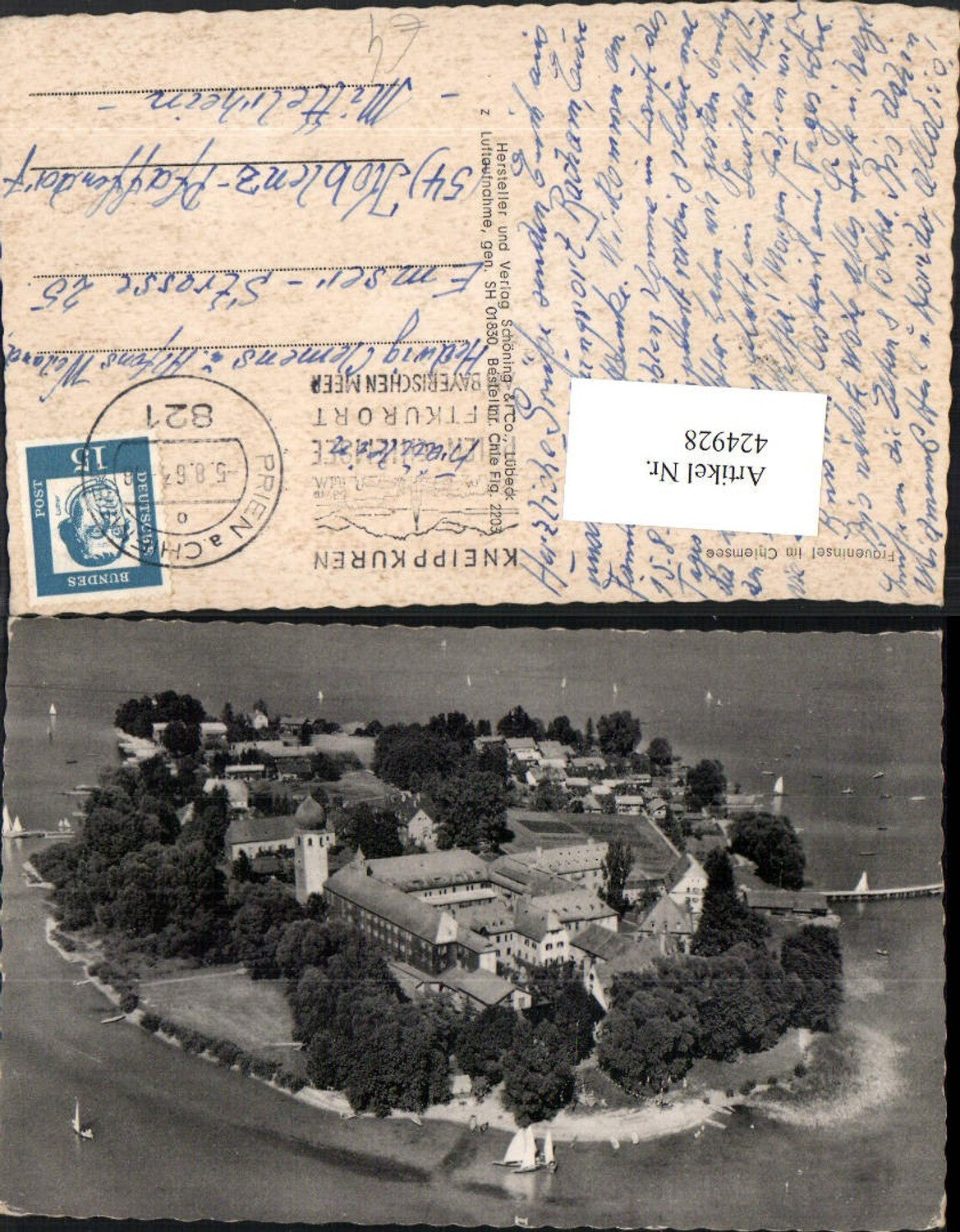 424928,Fraueninsel im Chiemsee Totale Insel