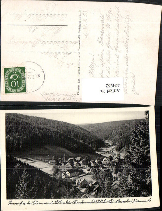 424952,Dürrenwaid-Silberstein b. Geroldsgrün Totale von d. Spindlersruh