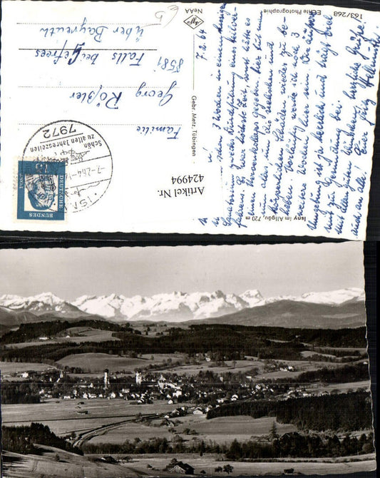 424994, Isny ​​im Allgäu Total mountain scenery
