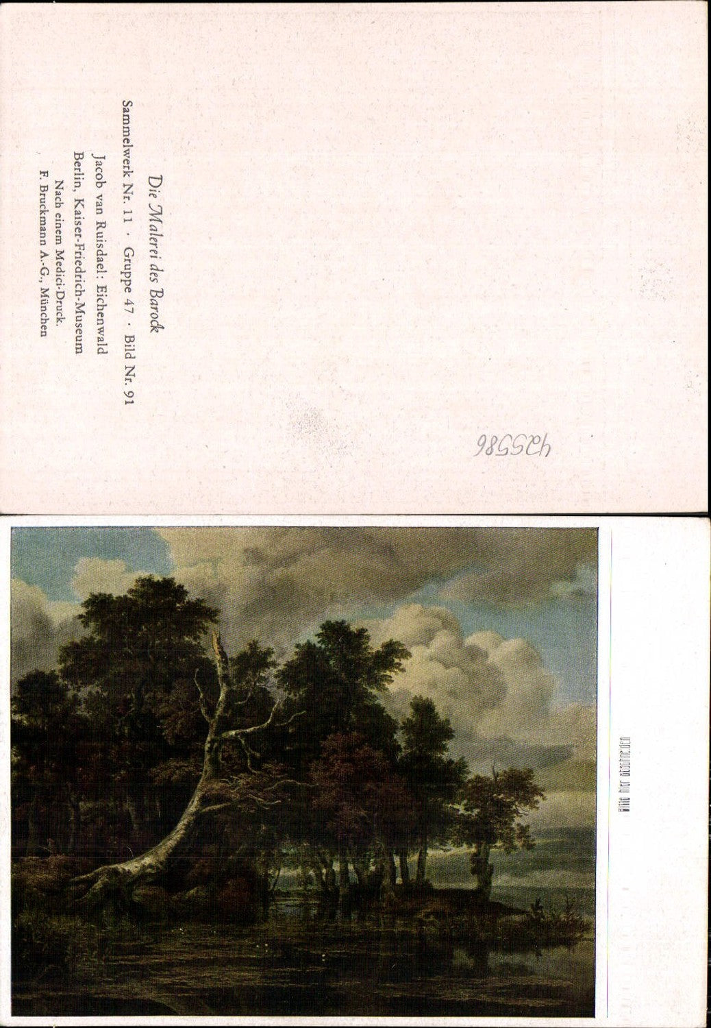 425586,Künstler Ak Jacob van Ruisdael Eichenwald Barock