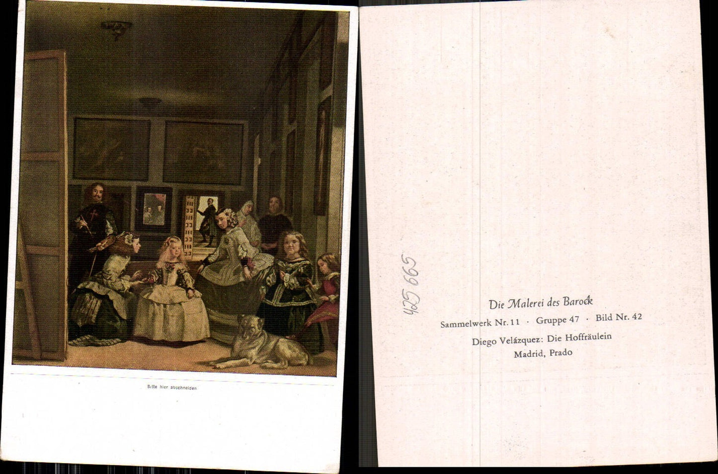 425665,Künstler Ak Diego Velazquez Die Hoffräulein Barock