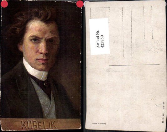425850,Künstler Ak Rafael Kubelik Dirigent Musik pub B.K.W.I. 874/48