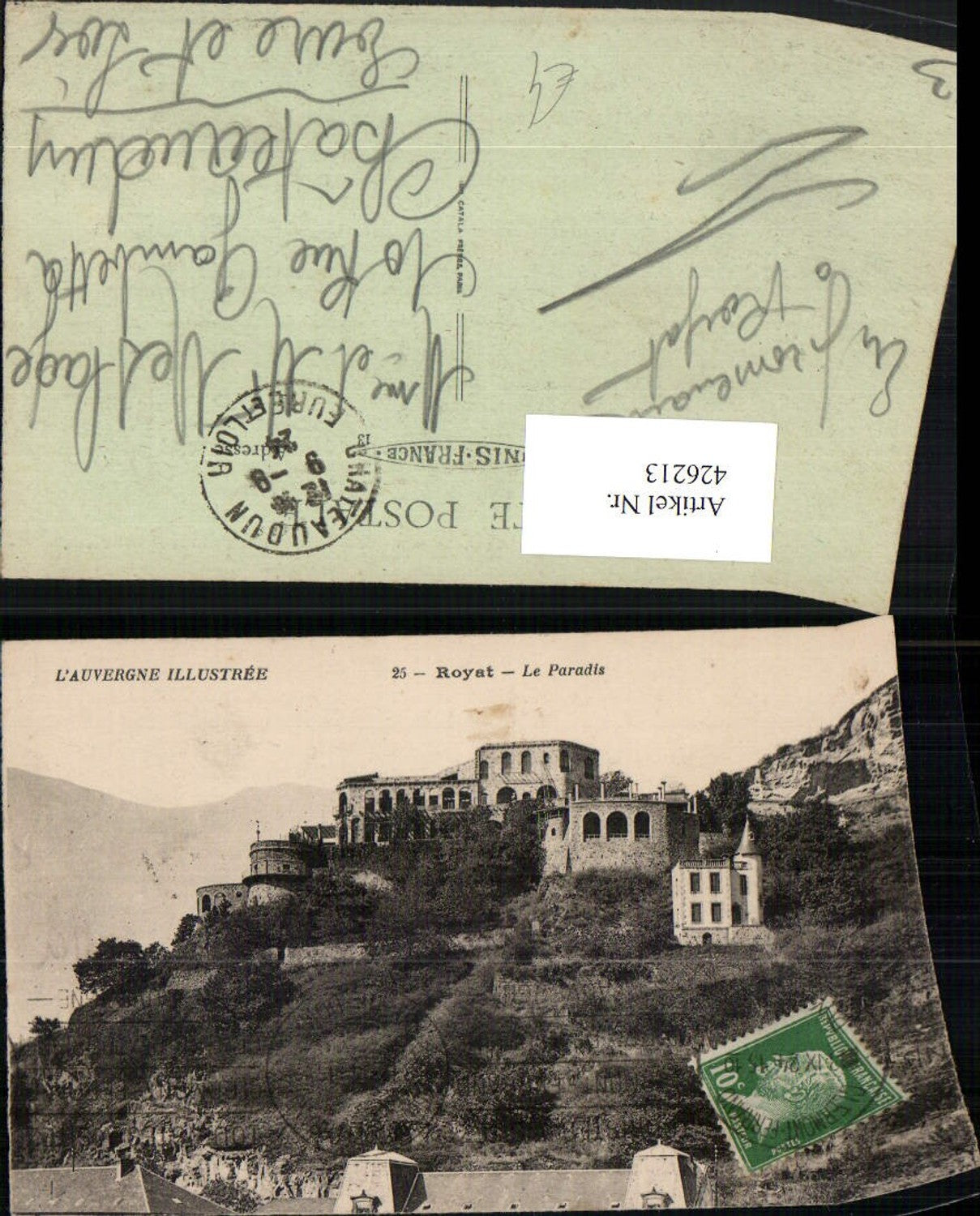 426213,Auvergne Puy-de-Dome Royat Le Paradis Schloss