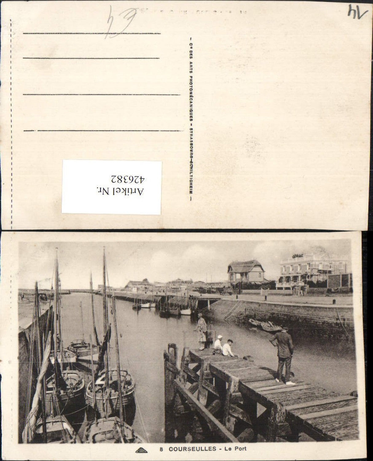 426382,Basse-Normandie Calvados Courseulles Le Port Hafen Boote