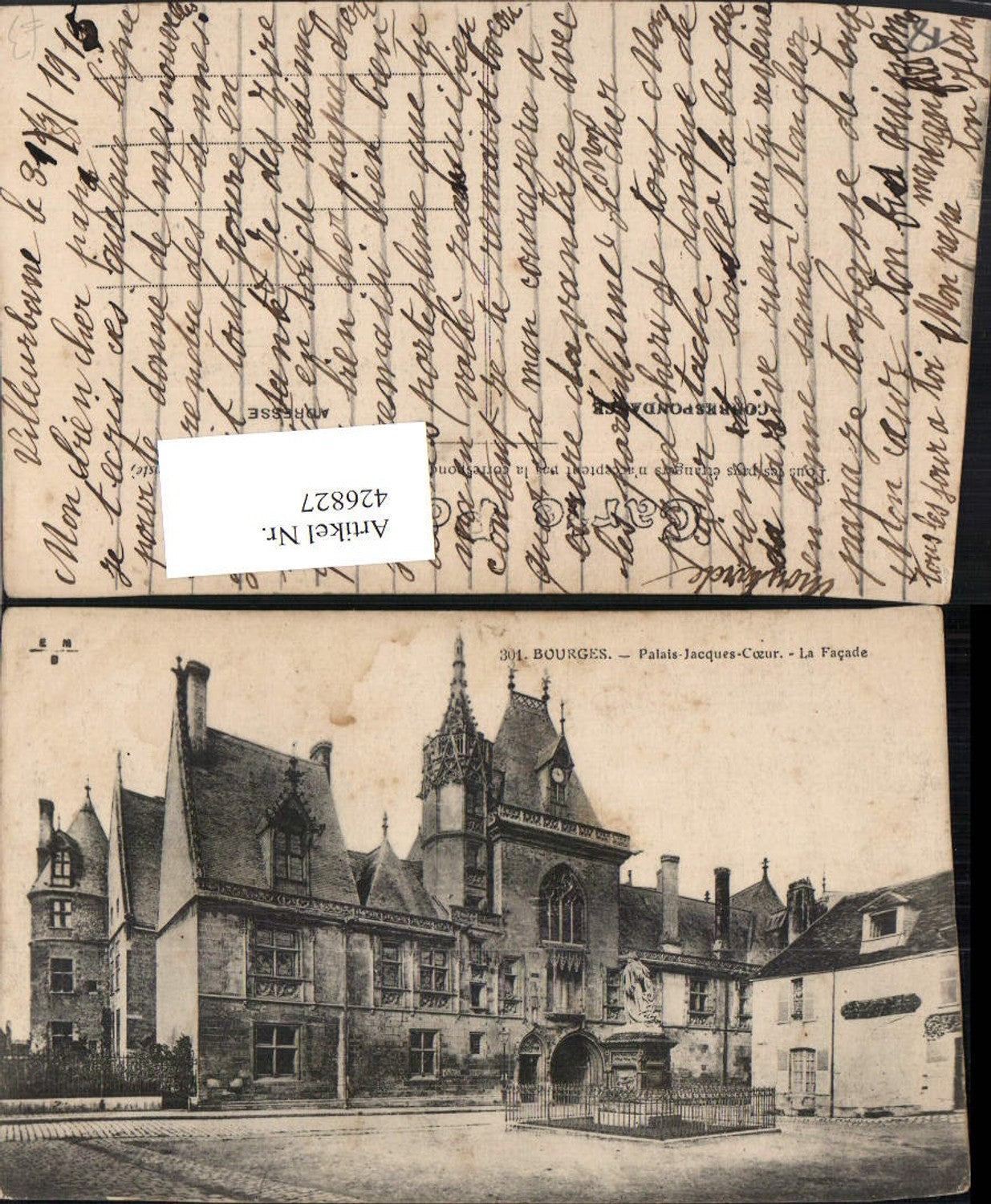 426827,Centre Cher Bourges Palais Jacques Coeur Palace Monument