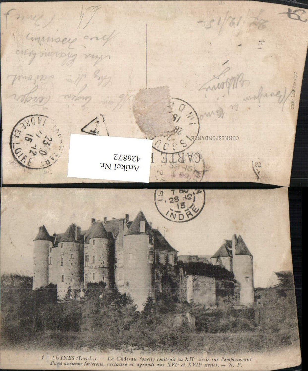 426872,Centre Indre-et-Loire Luynes Le Chateau Schloss