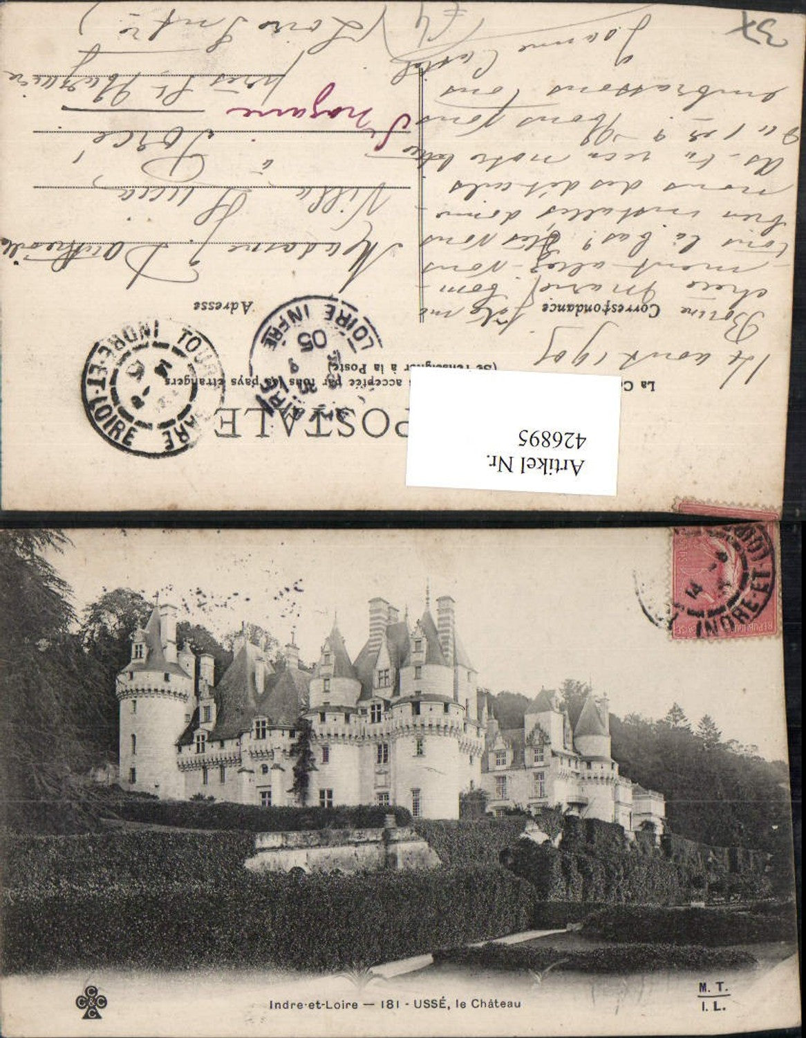 426895,Centre Indre-et-Loire Usse Le Chateau Schloss